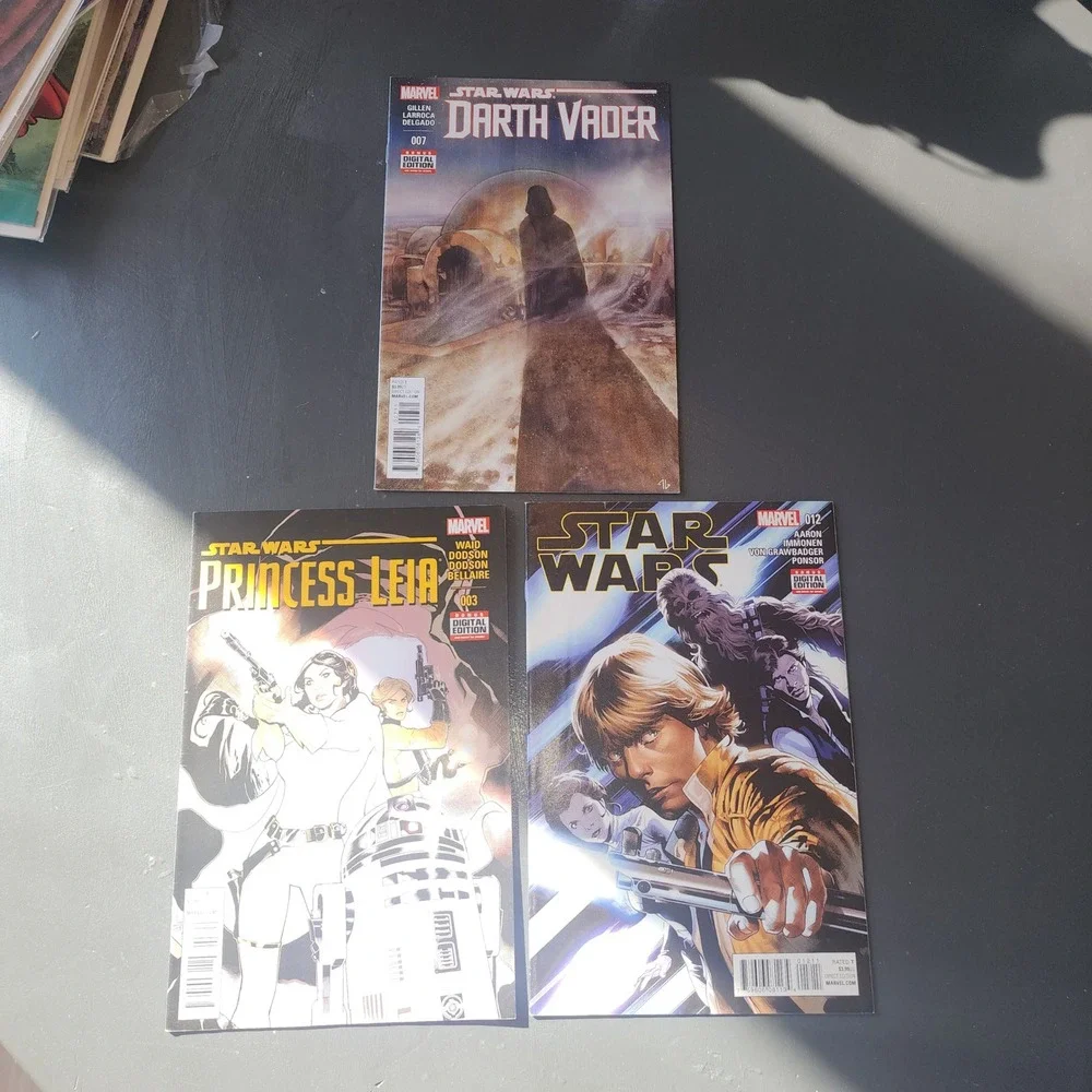 Star Wars Comic Digital Edition Lot Darth Vader Luke Skywalker Princess Leia